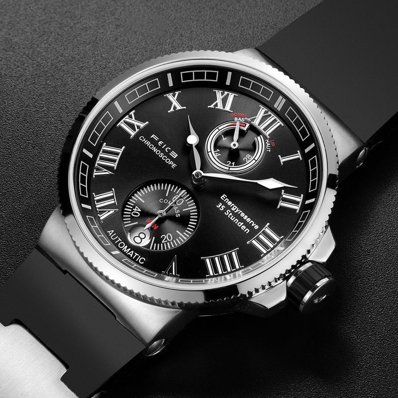 Montre Automatique Étanche Lumineuse pour Homme